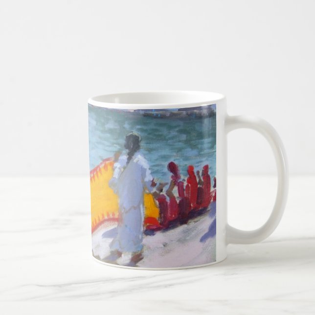 Trocknender Sari Pushkar Kaffeetasse (Rechts)