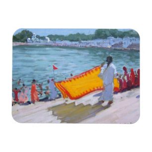 Trocknender Sari Pushkar Magnet