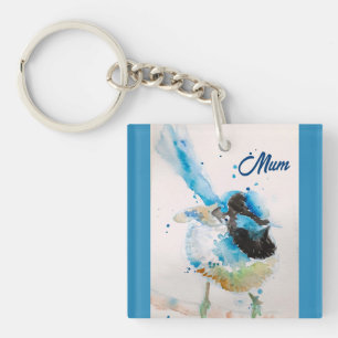 Troène bleu Wrens Aquarelle Bébé Bleu Australien