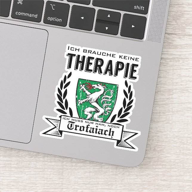 Trofaiach meine Steiermark Österreich Therapie Aufkleber (Detail)