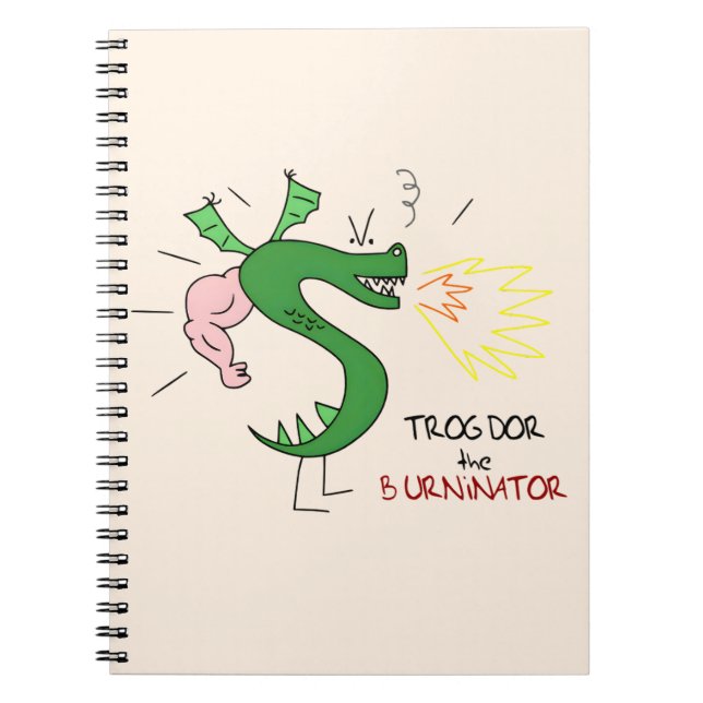 Trogdor Der Burninator  Notizblock (Vorderseite)
