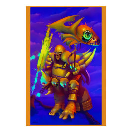 Troglymight - Ken Gage Kunst Poster