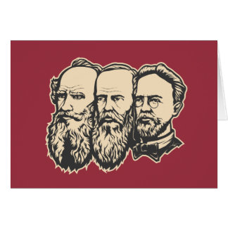 Troïka russe : Tolstoy, Dostoevsky, Chekhov