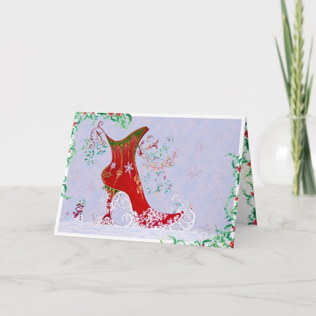 Troika Weihnachtskarte Feiertagskarte (Vorderseite)