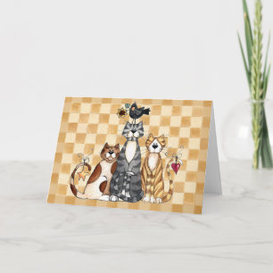 Trois chats - Carte blanche