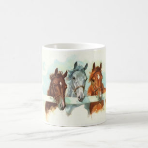 Trois chevaux Mug Grey, Châtaignier et Châtaignier