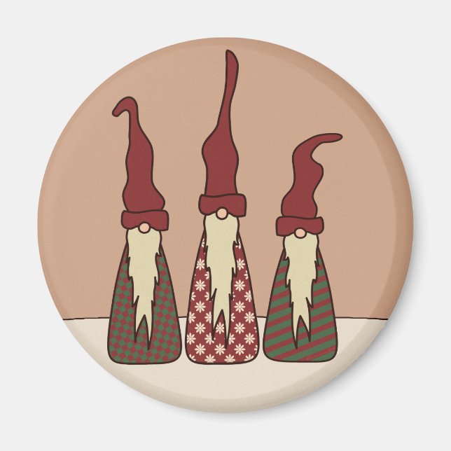 Trois elfes sages, aimant (Devant)