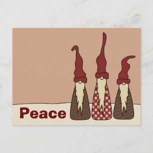 Trois elfes sages, carte postale