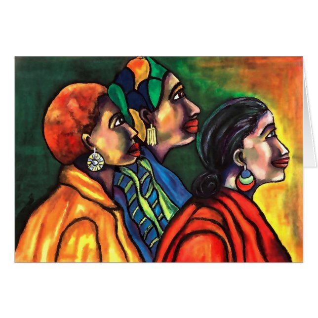 Trois femmes afro-américaines (Devant horizontal)