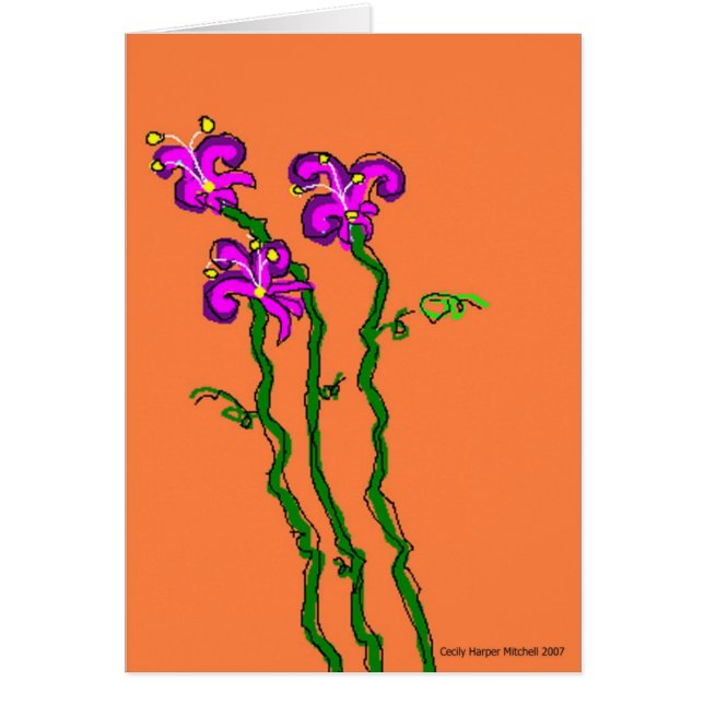 Trois fleurs #1 (Devant)