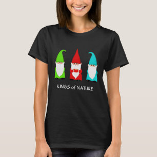 Trois Gnomes rois de la Nature T-shirt
