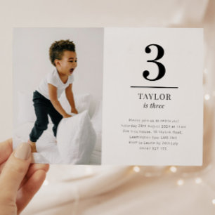 Trois Invitations Photo de Paysage