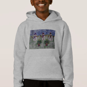 Trois motoneiges de Noël