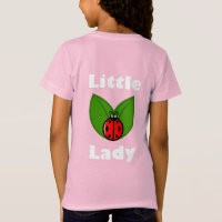 Trois Petits Ladybugs - T-Shirt de jersey fin pour