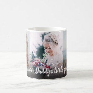 Trois Photo Papa Fille Mug