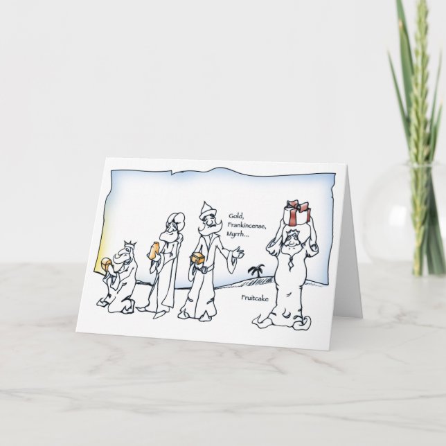 Trois Sages et une Carte de Pain d'épices (Devant)