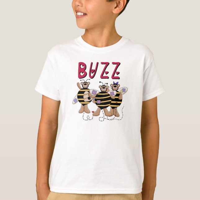 Trois T-shirts et cadeaux Bumblebee Buzz (Devant)