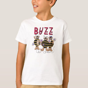 Trois T-shirts et cadeaux de bourdonnement de