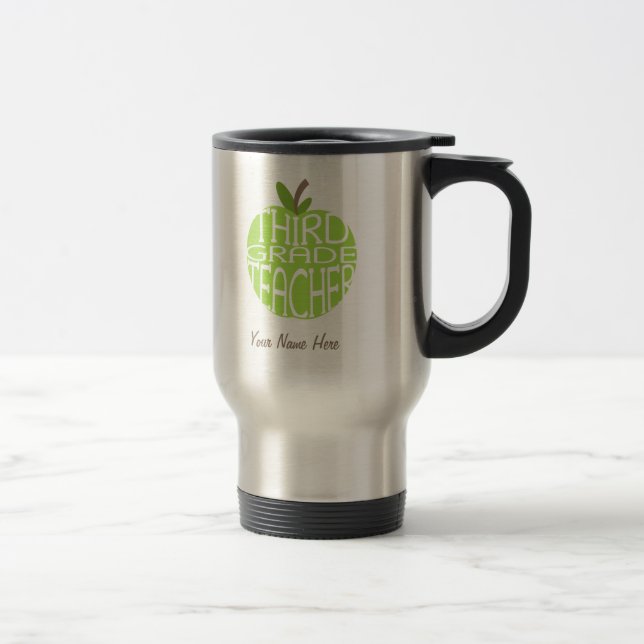 Troisième tasse de professeur de catégorie - Apple (Droit)