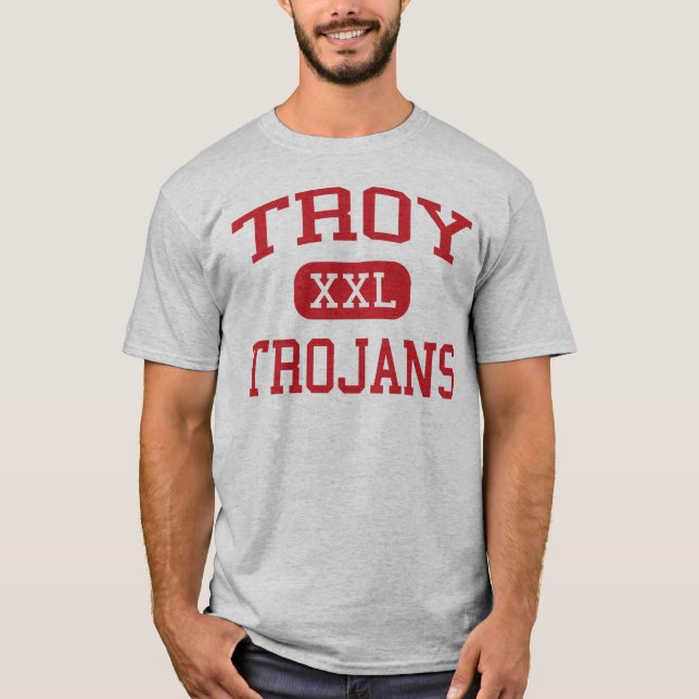 Troja - Trojan - Mittelstufe - Troja Ohio T-Shirt (Vorderseite)