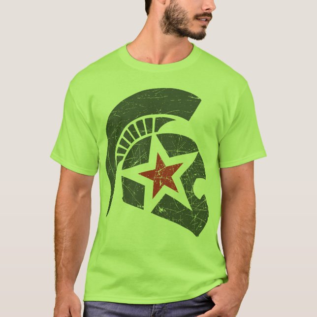 Trojan Moto (Vintag) T-Shirt (Vorderseite)