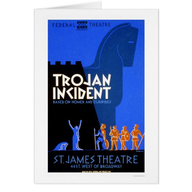 Trojan Vorfall Homer WPA 1937 (Vorne)