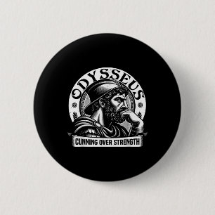 Trojanischer Krieg Griechischer Krieger Antike Gri Button