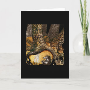 Troll by a Campfire Karte