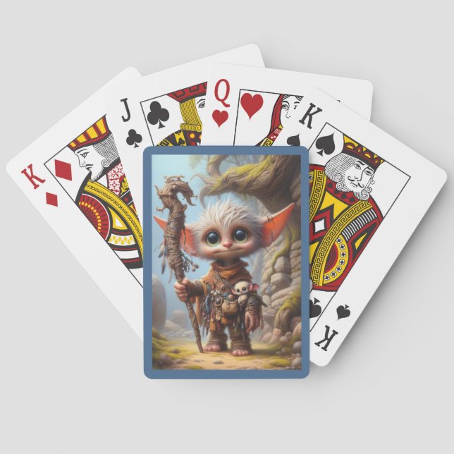 Troll Elf Playing Cards style 1 Spielkarten (Rückseite)