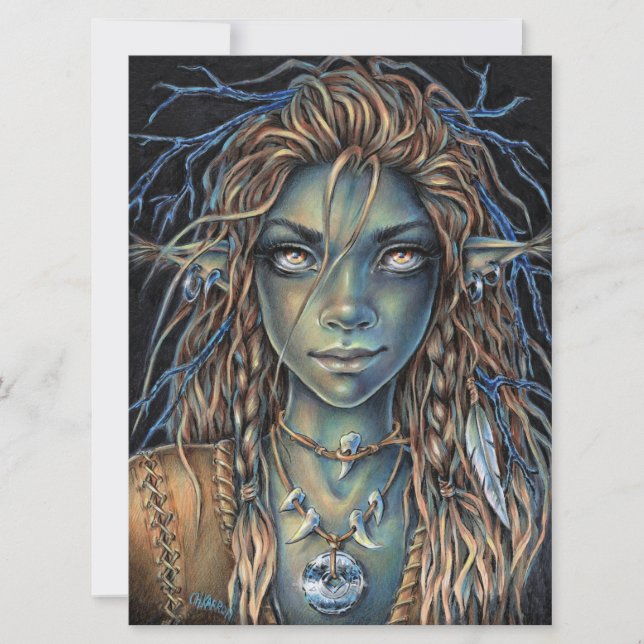 Troll Girl Elf Fairy Fantasy Forest Girl Club (Vorderseite)