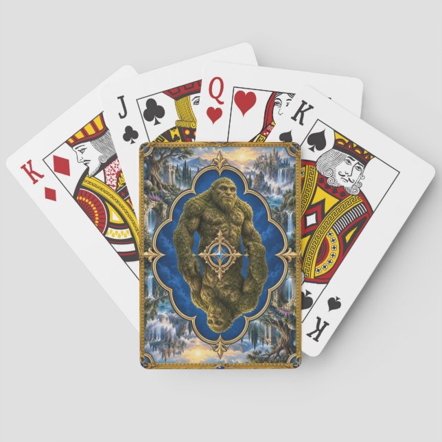 Troll, Gothic Fantasy-Monster Spielkarten (Rückseite)
