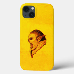 Troll in Schwarz-Gelb-Design Case-Mate iPhone Hülle