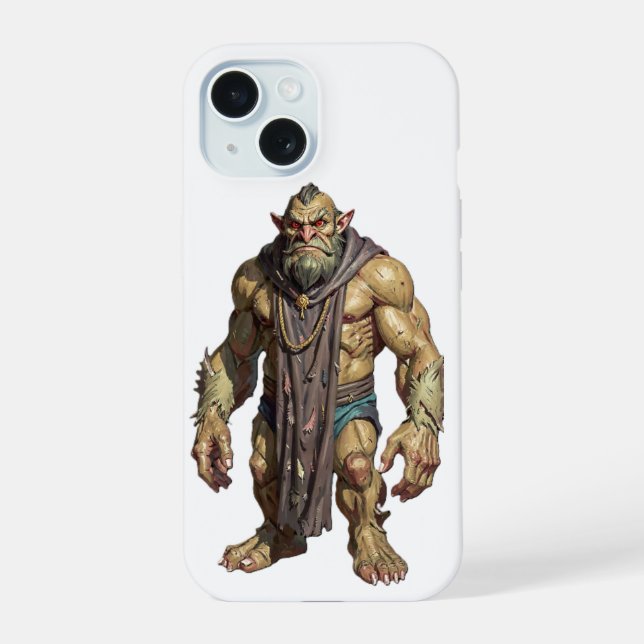 Troll iPhone 15 Hülle (Rückseite)