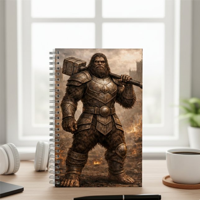 Troll Krieger Notizbuch – Fantasy-Kunst Journal (Von Creator hochgeladen)