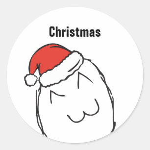 Troll Le Me Memes NAIV EDITIERBAR weihnachten Runder Aufkleber