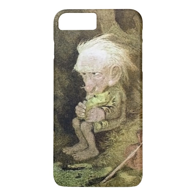 Troll mit seinem Begleiter Frog (Detail) Case-Mate iPhone Hülle (Rückseite)