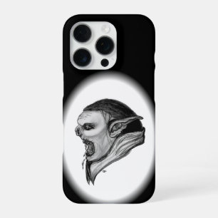 Troll Schwarz-Weiß-Design iPhone 16 Pro Hülle