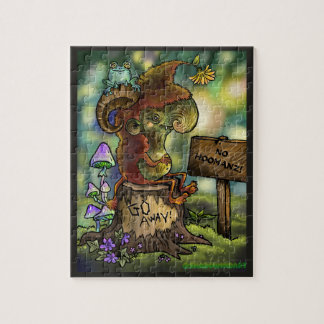 Troll Stump "No Humans"