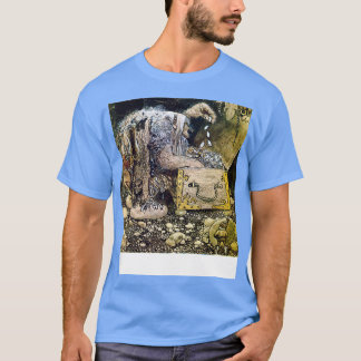 Troll with Treasure Chest John Bauer TShirt