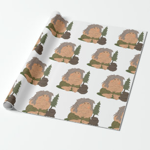 Trolle Geschenkpapier