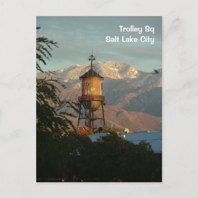 Trolley Sq Postkarte (Vorderseite)