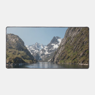 Trollfjord Lofoten Schreibtischunterlage
