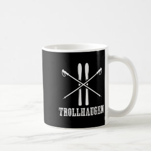 Trollhaugen Wisconsin Ski Skifahren Rustikal Alpi Kaffeetasse
