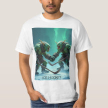 Trolls Hockey Sur Glace Au T-shirt Prêt