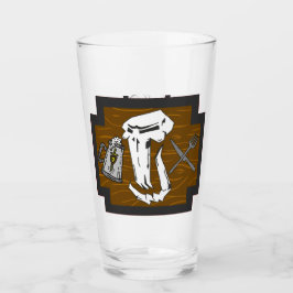Trollskull Tavern Gedenktumbler Glas