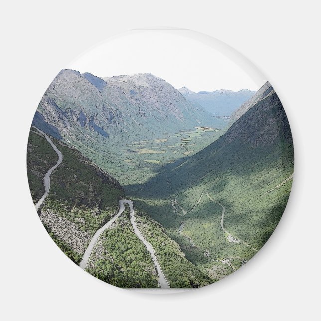 Trollstigen Magnet (Vorne)