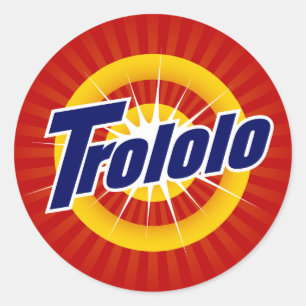 Trololo kleine Aufkleber