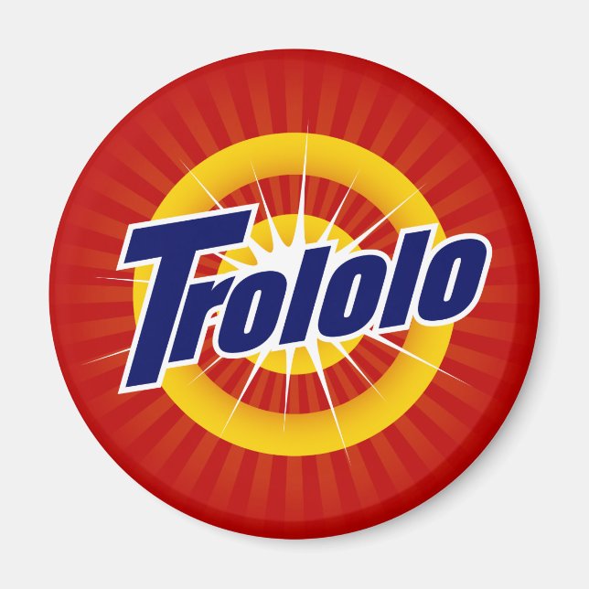 Trololo Round Magnet (Devant)