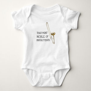 Trombone-Baby-Bodysuit Baby Strampler