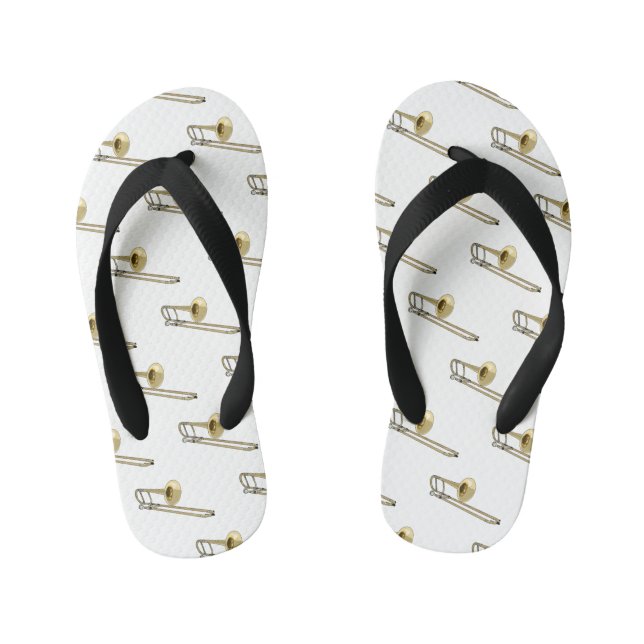 Trombone-Cartoon Kinderbadesandalen (Fußbett)